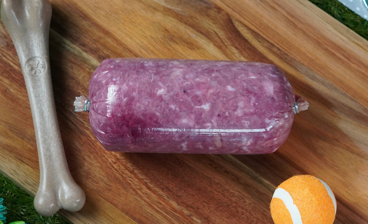 Raw Dog Food Mince Variety Box - Chicken, Chicken & Veg, Green Tripe, Beef & Chicken